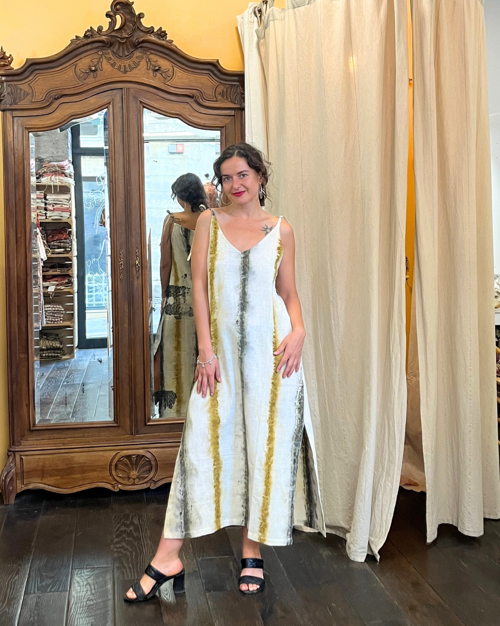 Robe UDUPI - Coton bio - Imprimé DIN (JOUR)