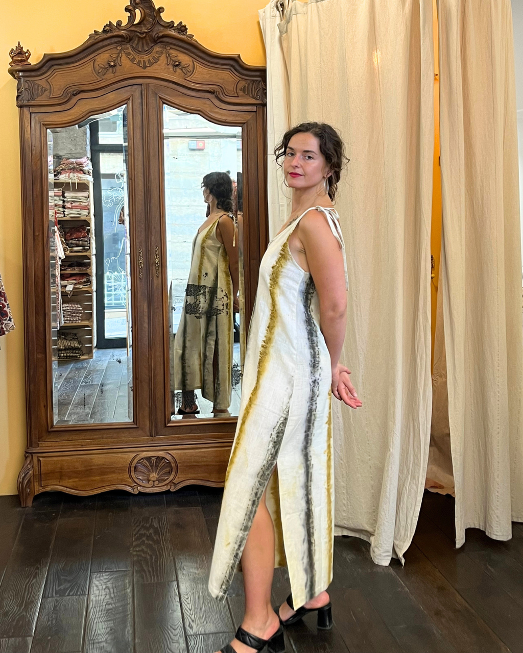 Robe UDUPI - Coton bio - Imprimé DIN (JOUR)
