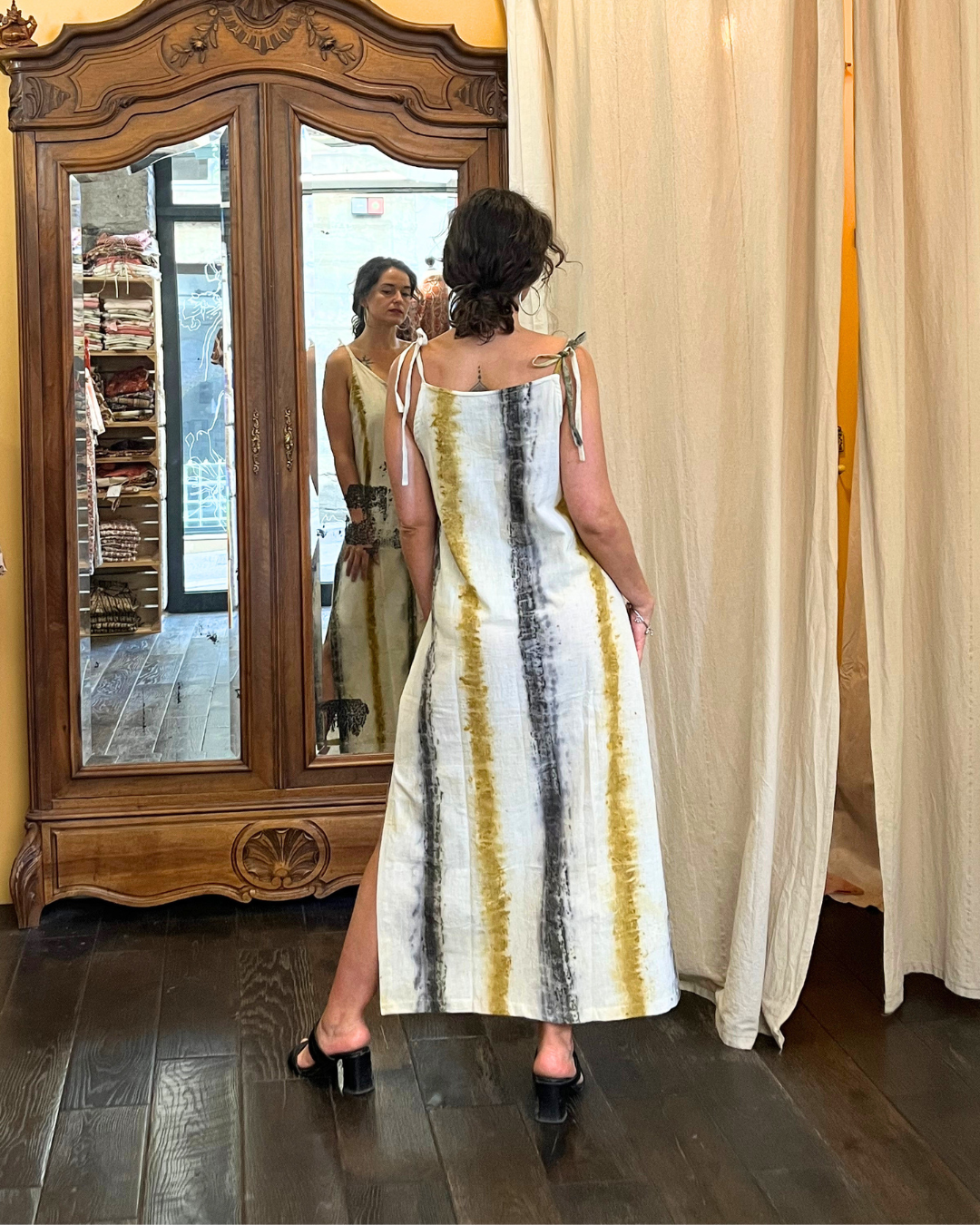 Robe UDUPI - Coton bio - Imprimé DIN (JOUR)