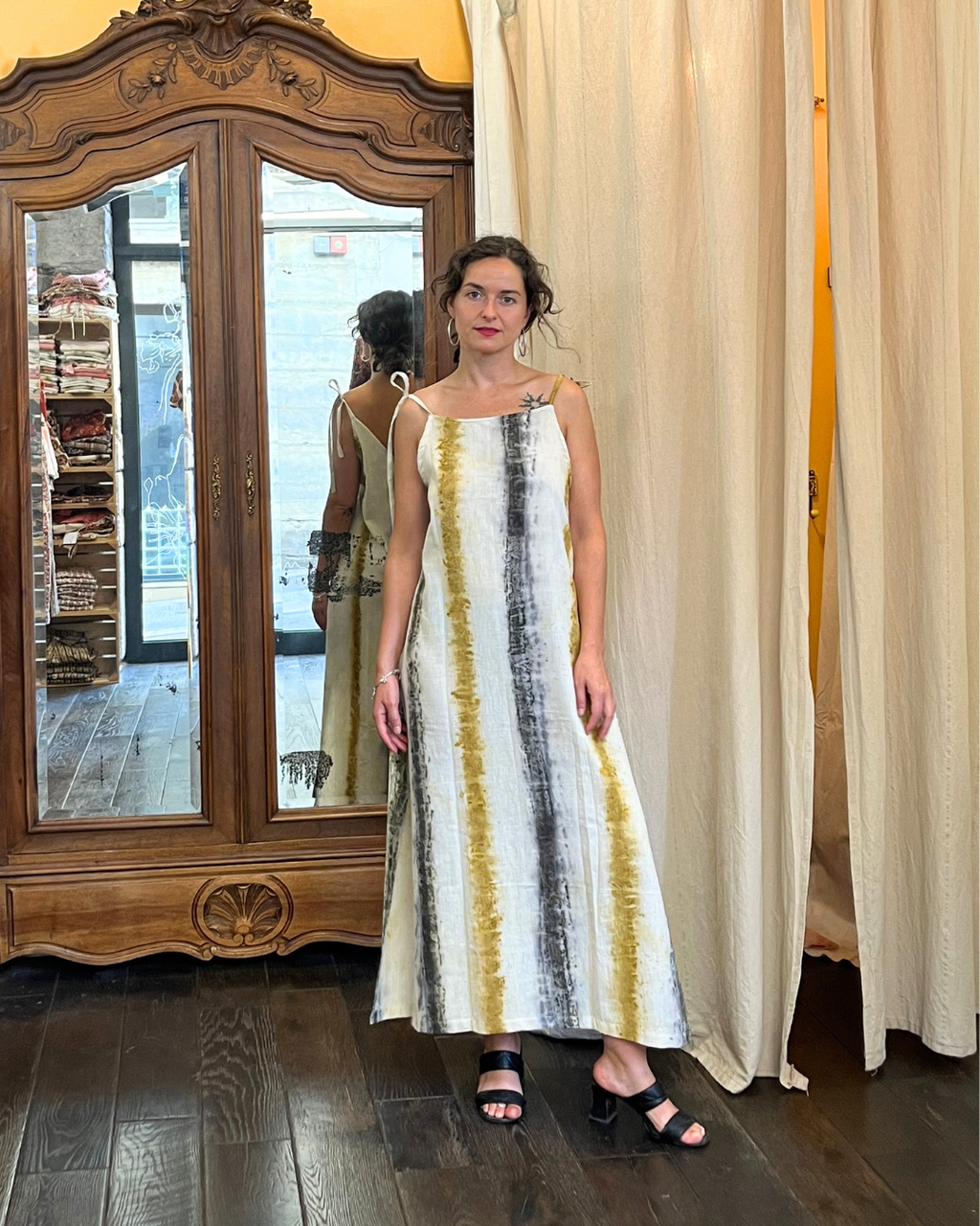 Robe UDUPI - Coton bio - Imprimé DIN (JOUR)
