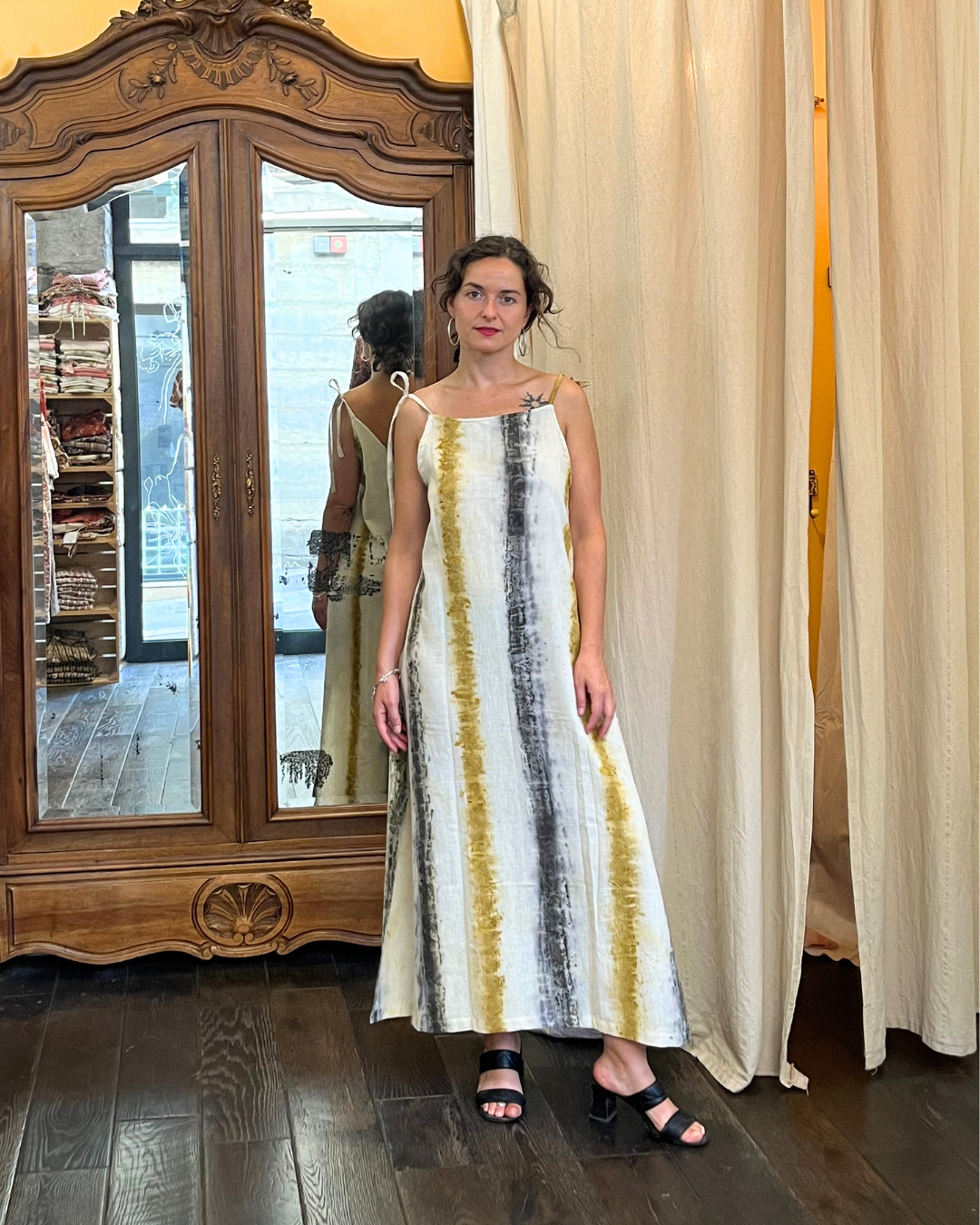 Robe UDUPI - Coton bio - Imprimé DIN (JOUR)