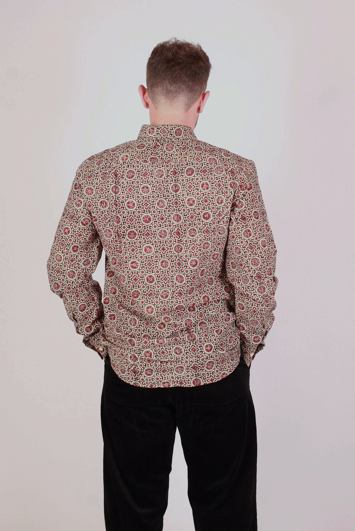 Chemise DARAMSHALA  - Imprimé Mojaik - Coton bio