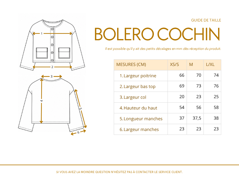 Bolero COCHIN - Imprimé SAMAGRA- Coton bio