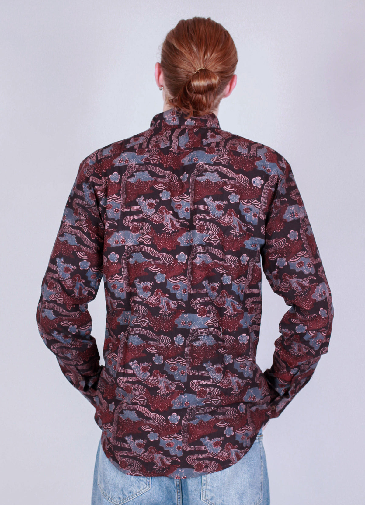 Chemise DARAMSHALA  - Imprimé VIKAAS - Coton bio