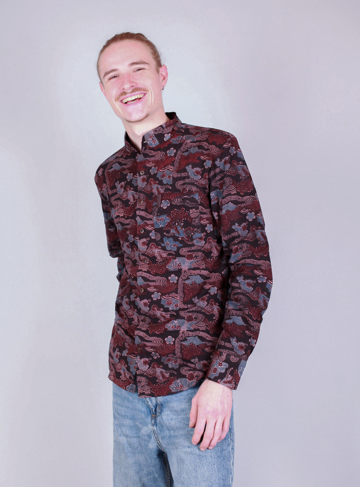 Chemise DARAMSHALA  - Imprimé VIKAAS - Coton bio