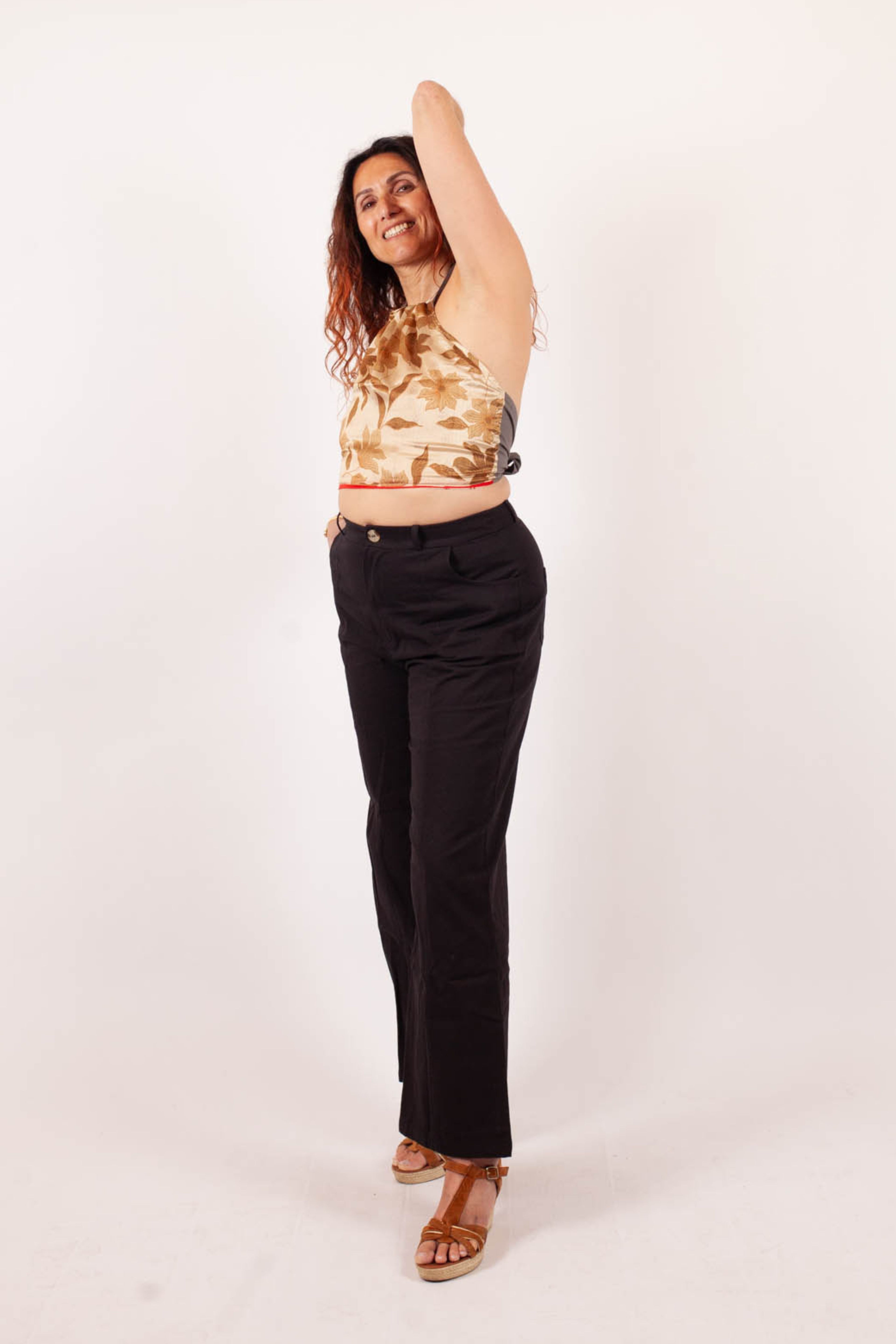 Pantalon GWALIOR - Coton bio - Coloris Kala Kaua
