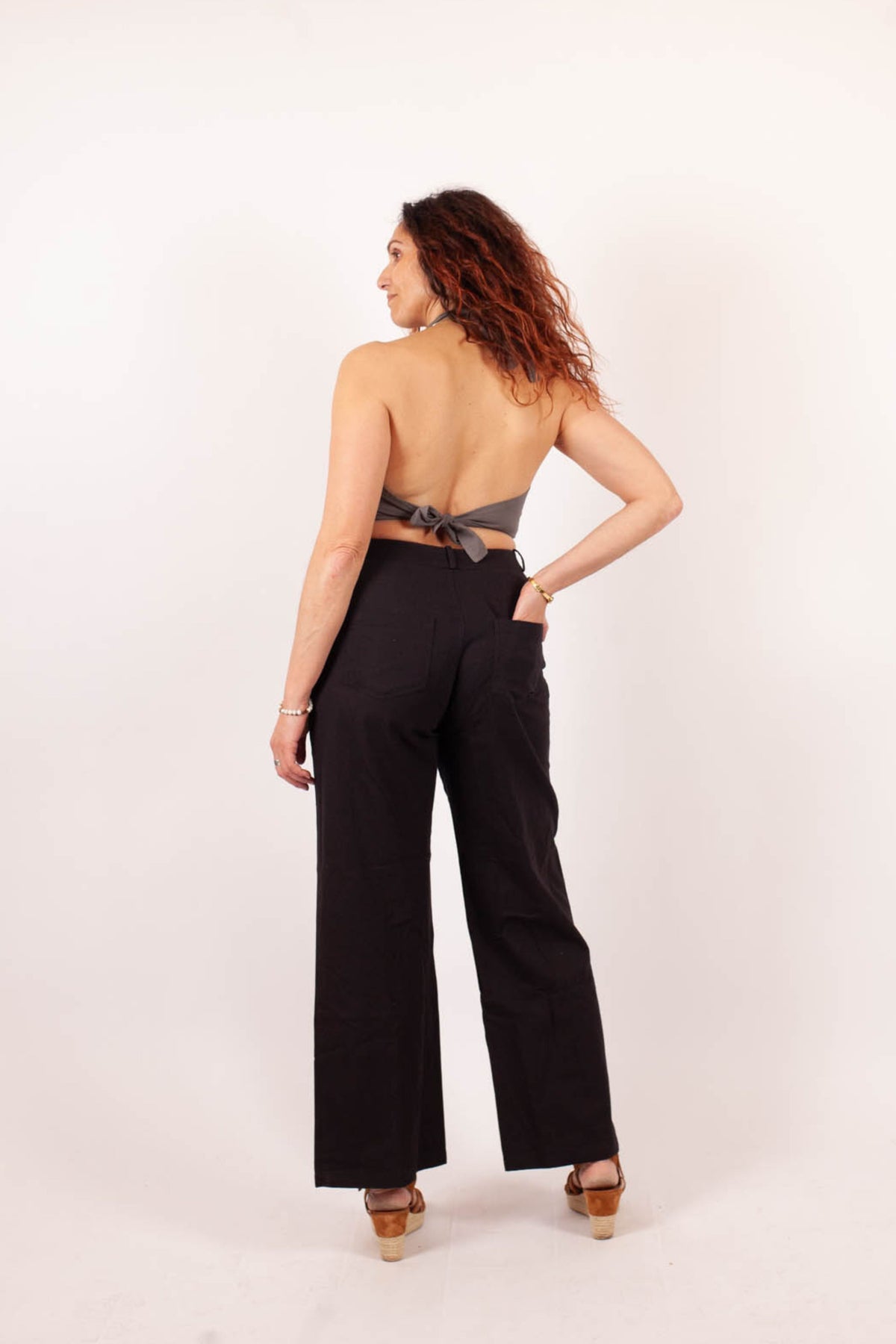 Pantalon GWALIOR - Coton bio - Coloris Kala Kaua