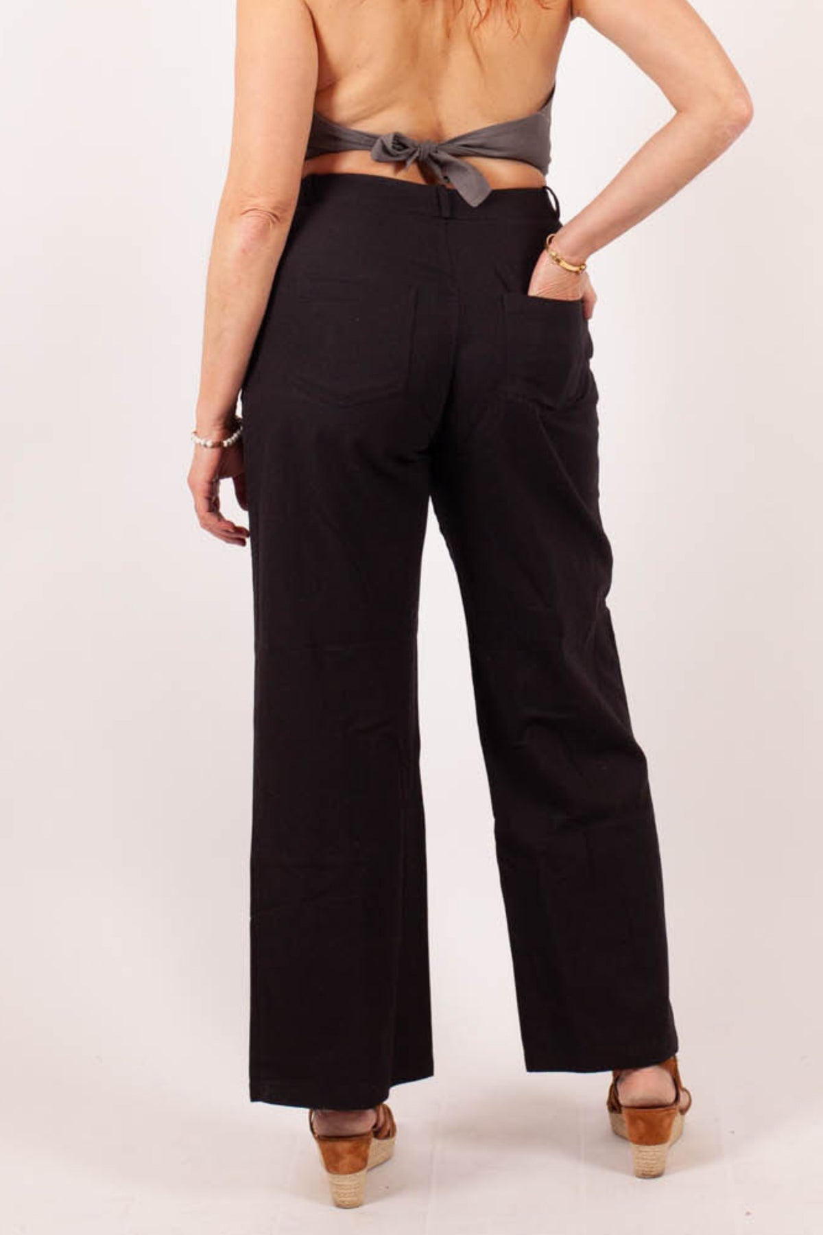 Pantalon GWALIOR - Coton bio - Coloris Kala Kaua