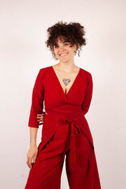 Top Benares - Coton bio - Coloris Alum