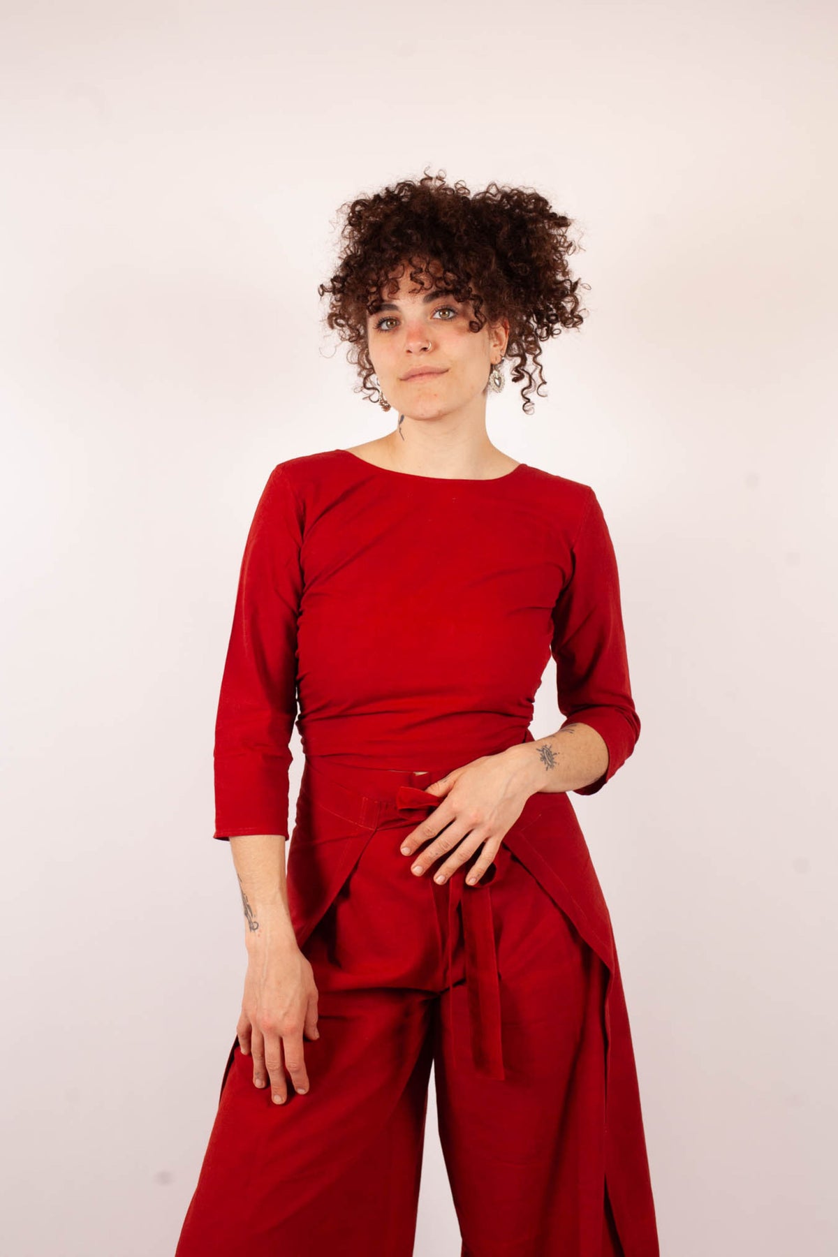 Top Benares - Coton bio - Coloris Alum