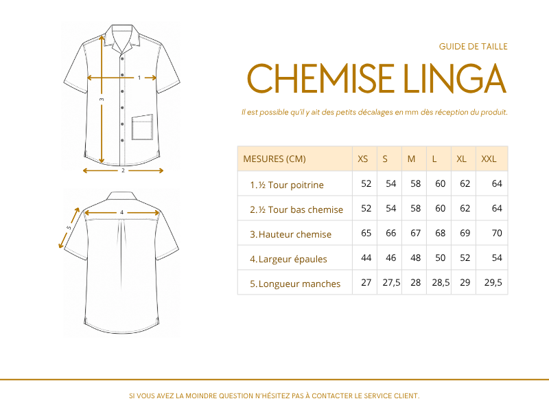 Chemise Linga - KALA - Kala coton