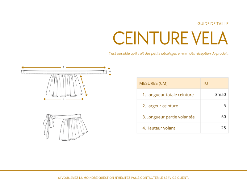 CEINTURE VELA