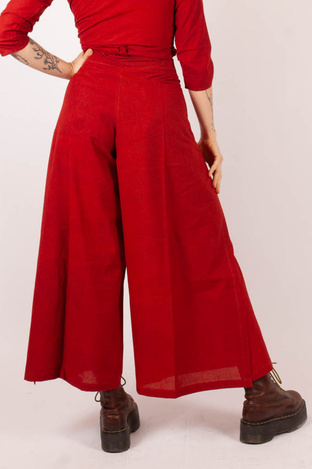 Pantalon SARASWATI - Coton bio - Coloris Alum