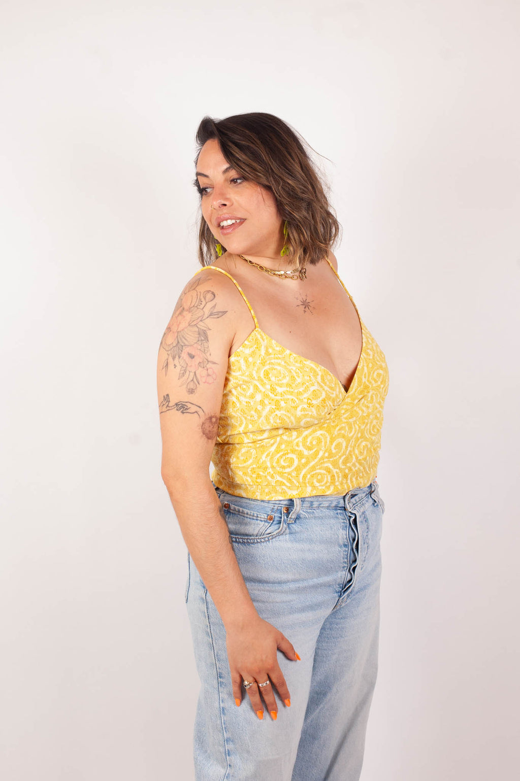 Top Mounica - Tencel - Imprimé RISING SUN