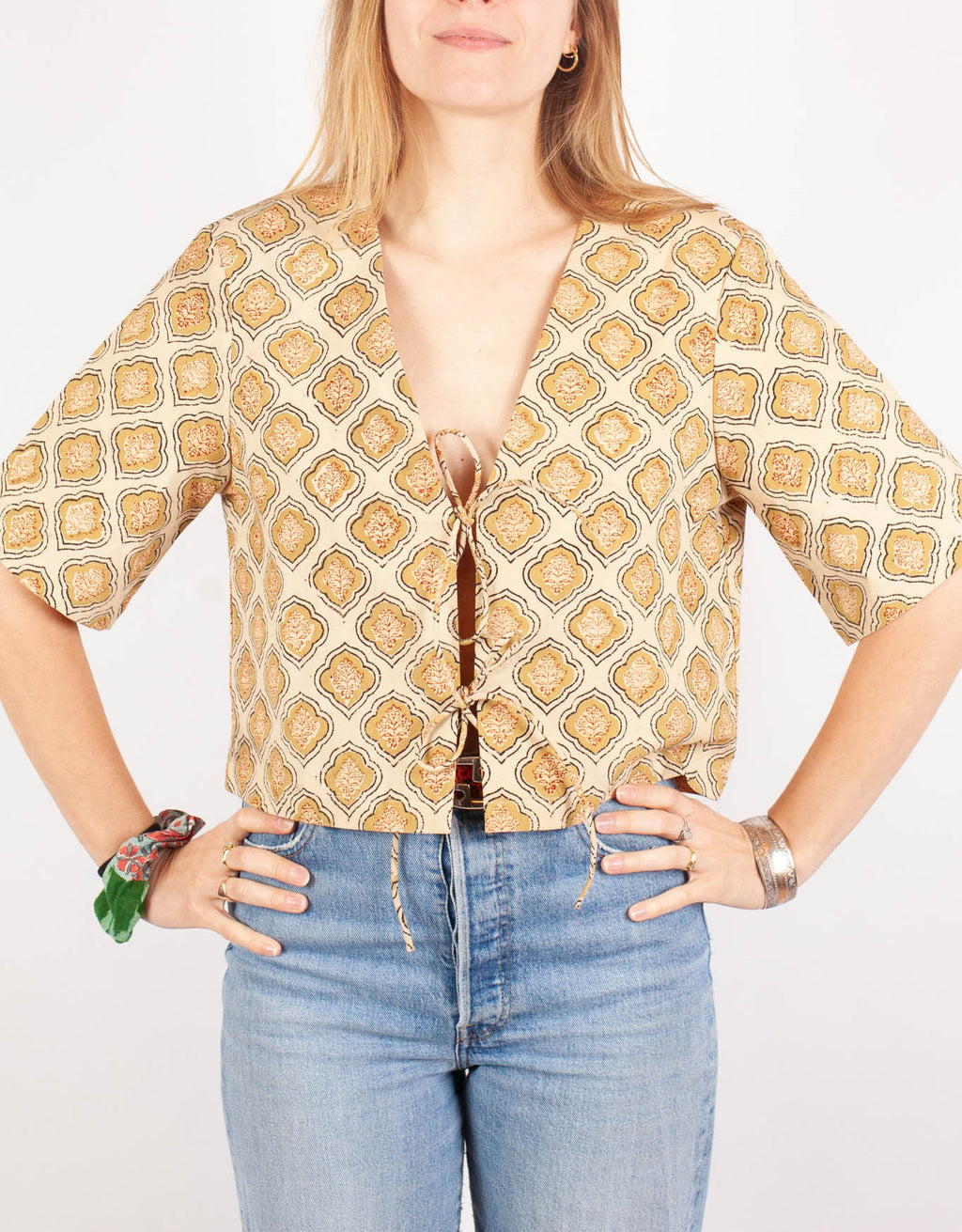 Top BOBBILI - Coton bio - Imprimé VISTAAR (expansion)