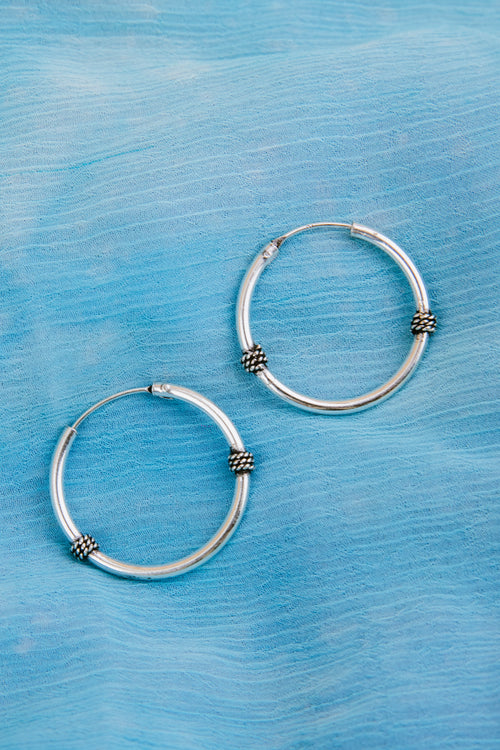 Boucles d'oreilles SMALL JHUMKI - argent 925m