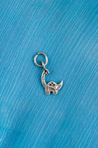 1 Pendentif dinosaure - argent 925m