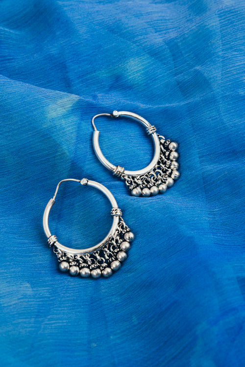 Boucle d'oreille Silver Bali - BIG