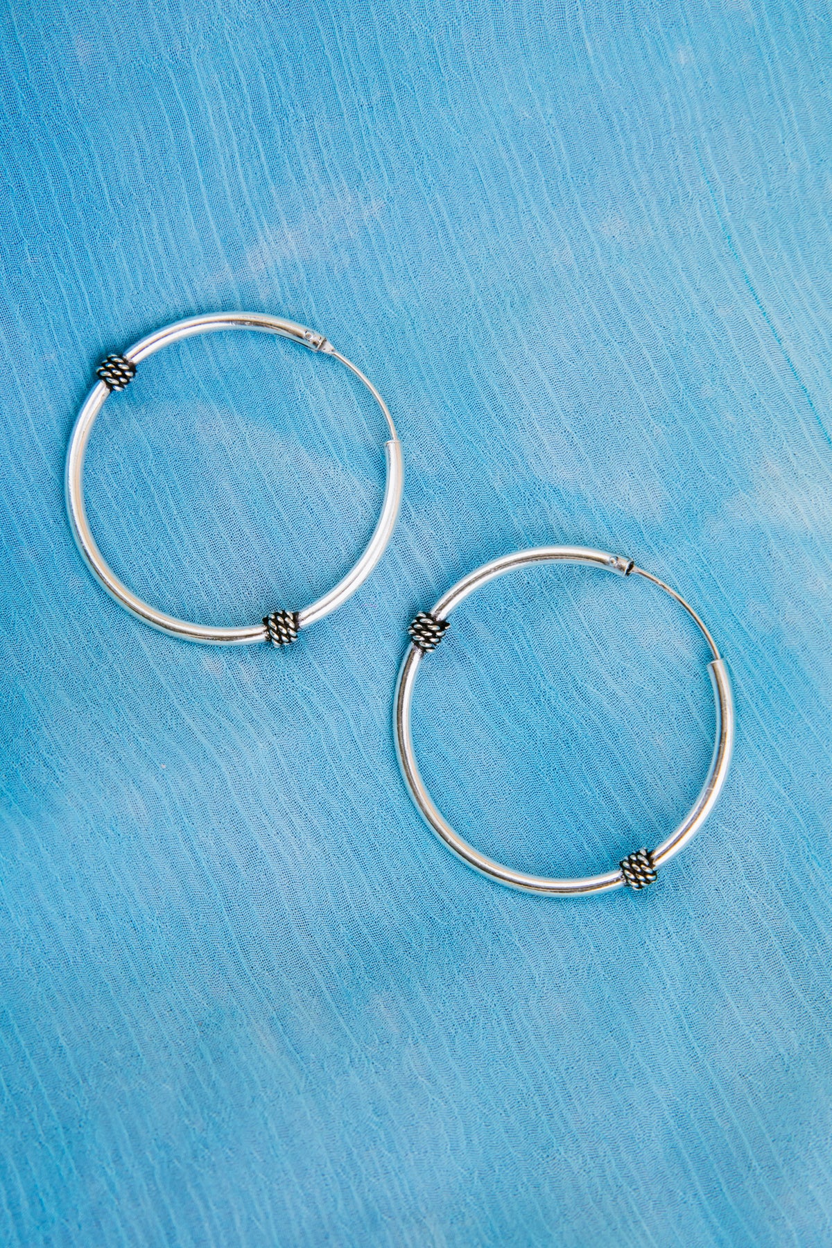 Boucles d'oreilles BIG JHUMKI - argent 925m