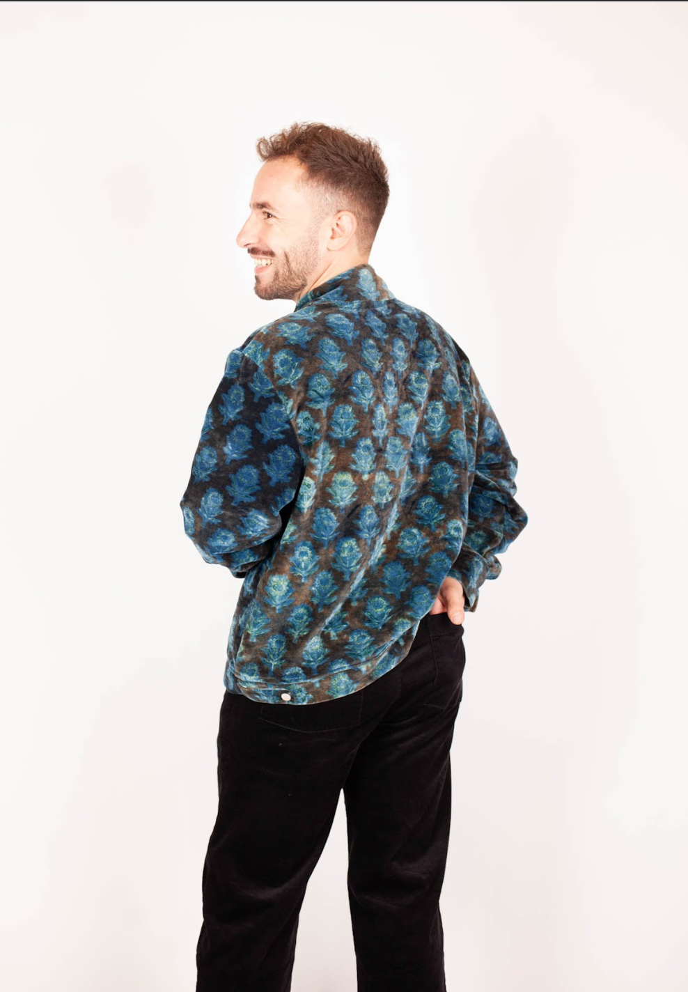 Sweat-shirt BARASTIA - Coton bio - Imprimé SVAGATA (accueillir)