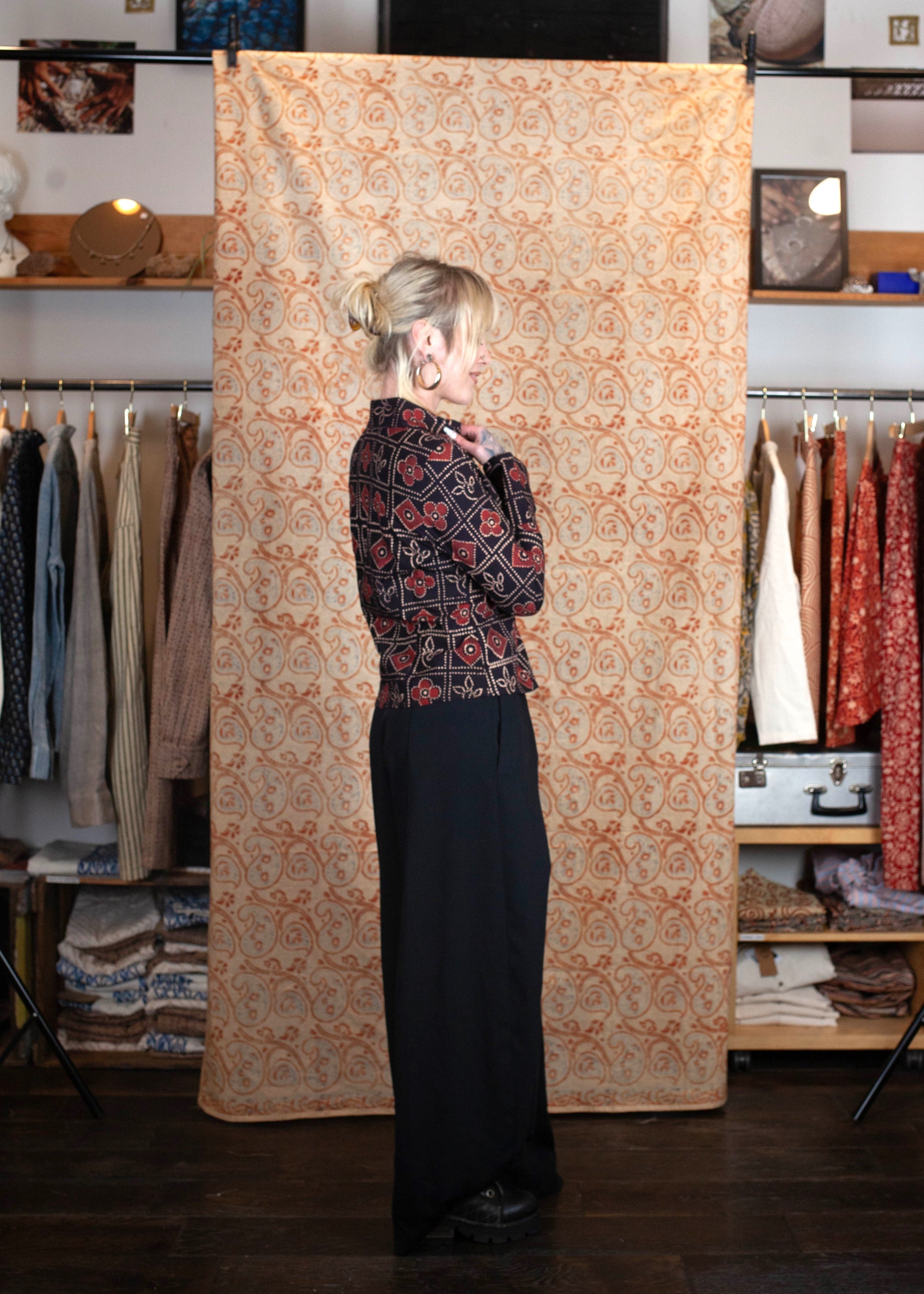 Chemise Bindu V.2 - Coton bio - Imprimé PAHELEE (puzzle)