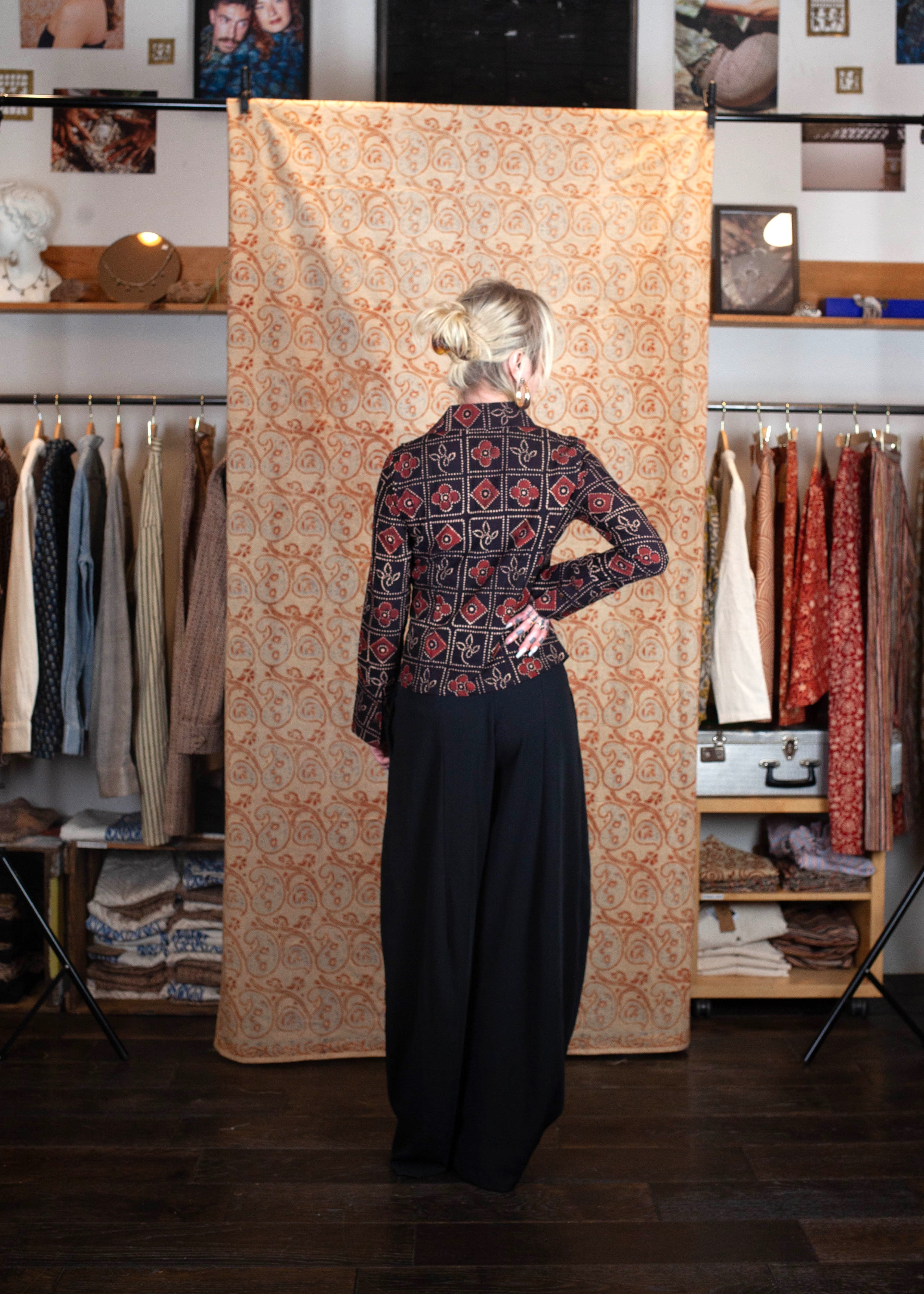Chemise Bindu V.2 - Coton bio - Imprimé PAHELEE (puzzle)