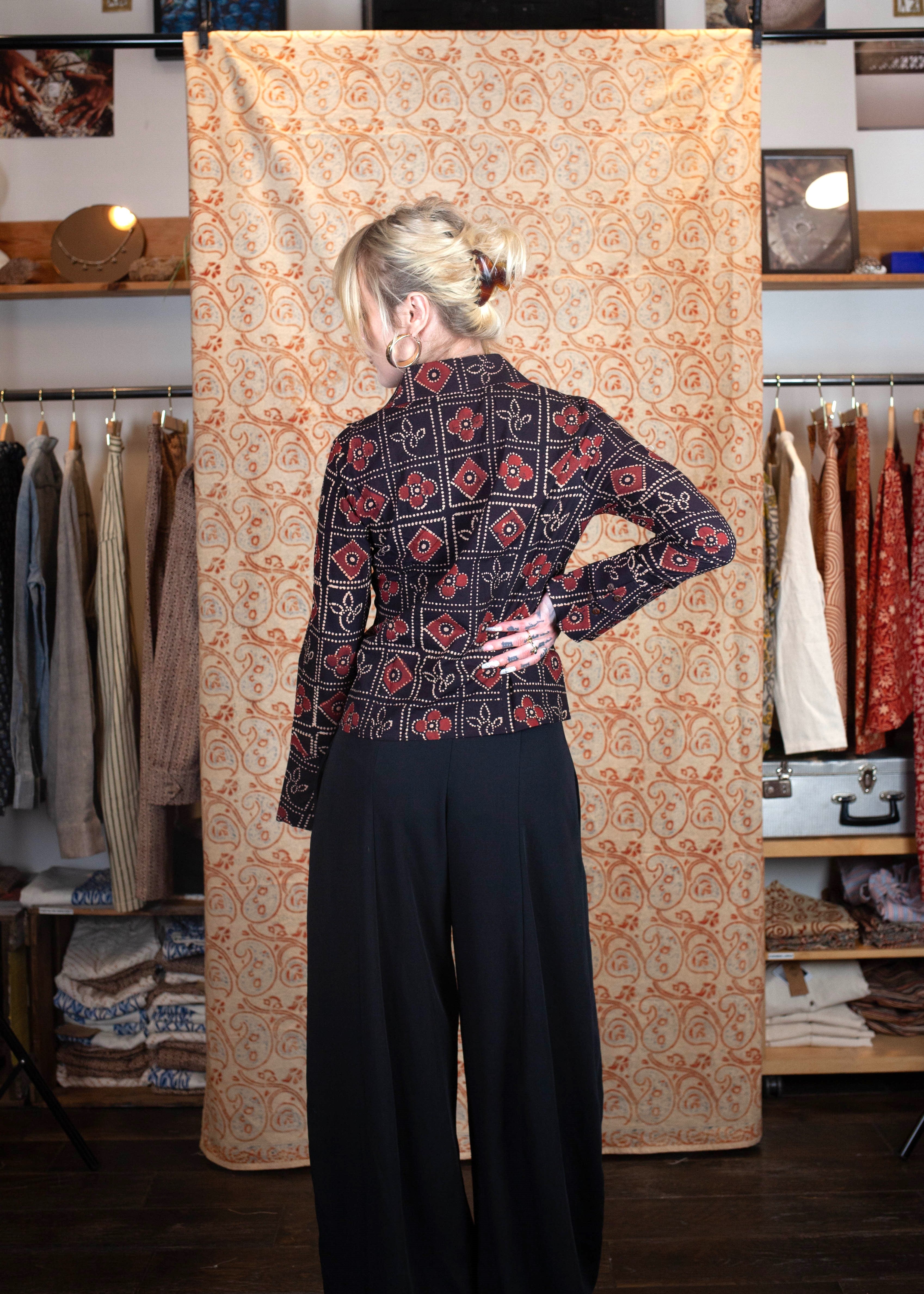 Chemise Bindu V.2 - Coton bio - Imprimé PAHELEE (puzzle)