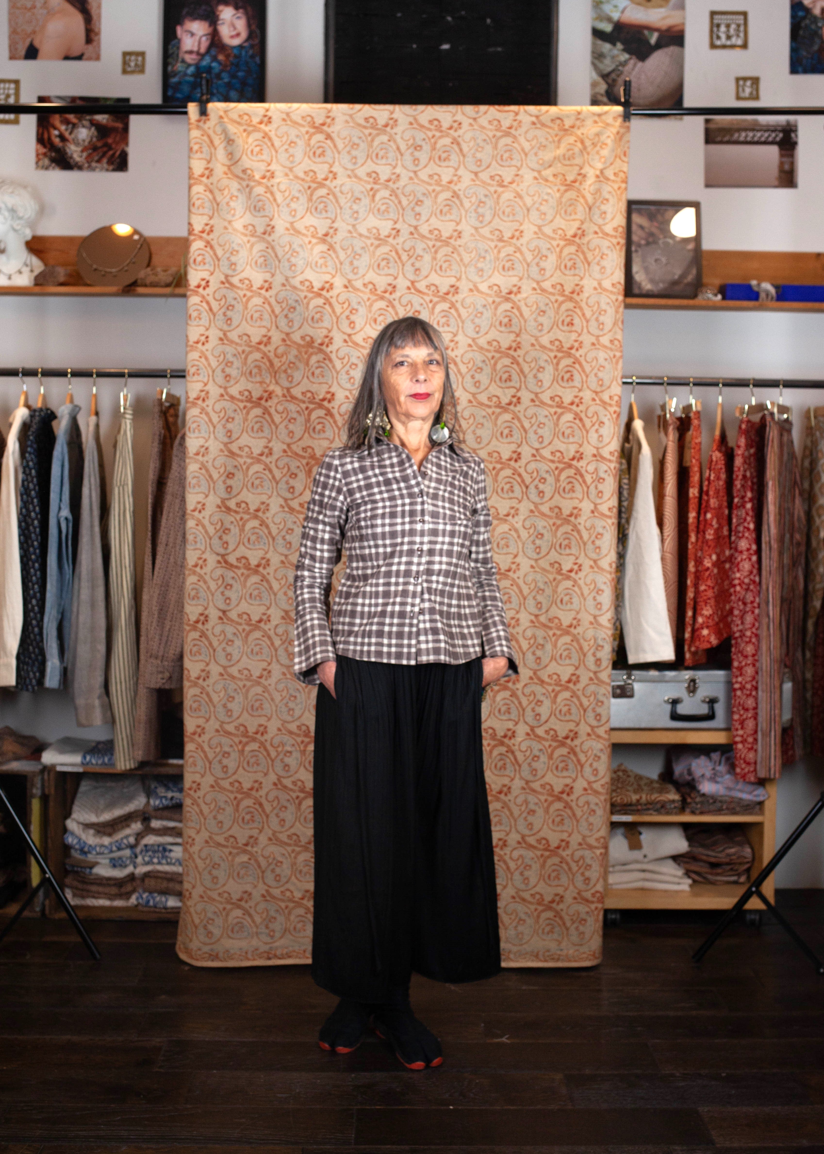 Chemise Bindu V.2 - Coton bio - Imprimé ADRSHY (invisible)