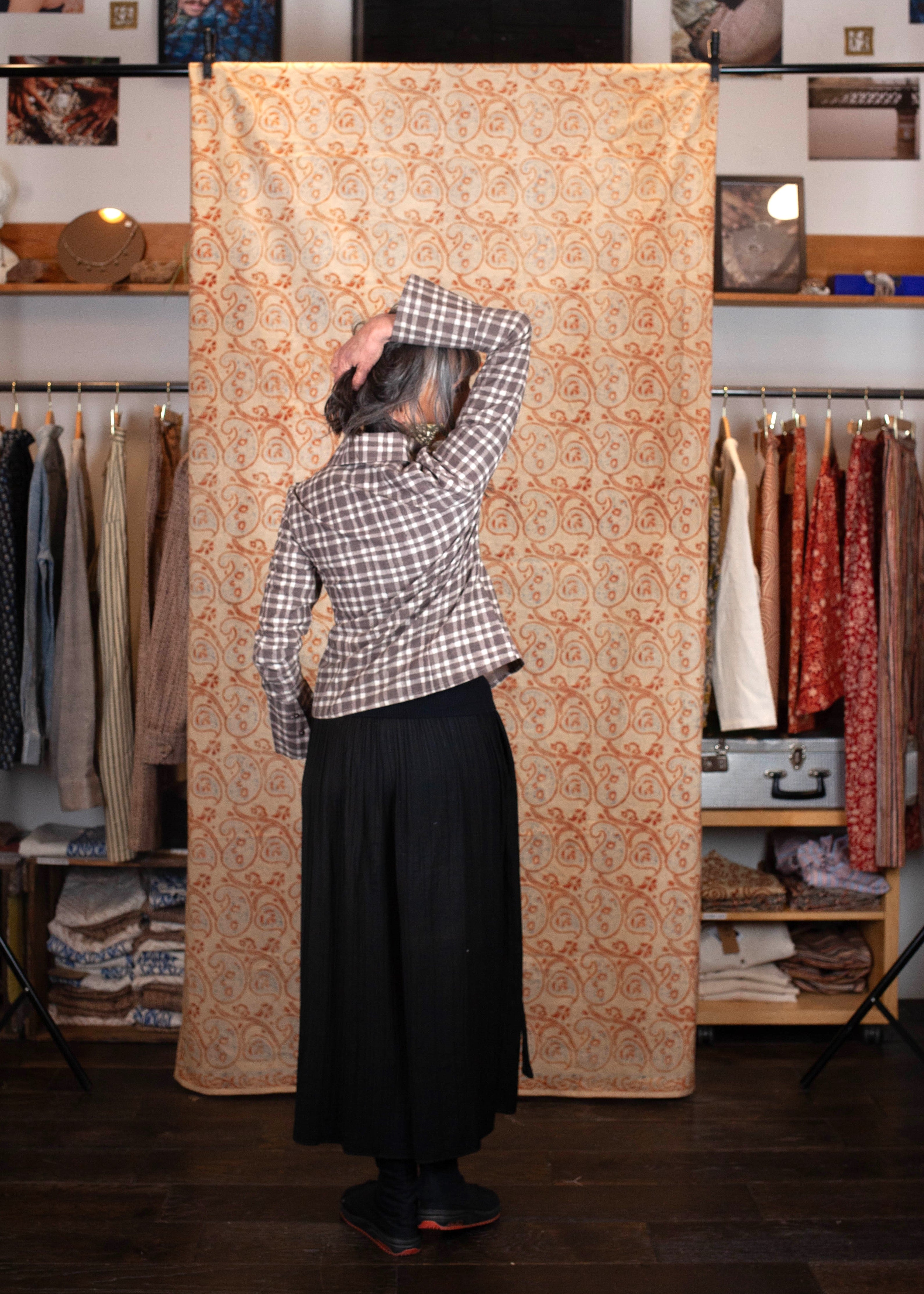 Chemise Bindu V.2 - Coton bio - Imprimé ADRSHY (invisible)