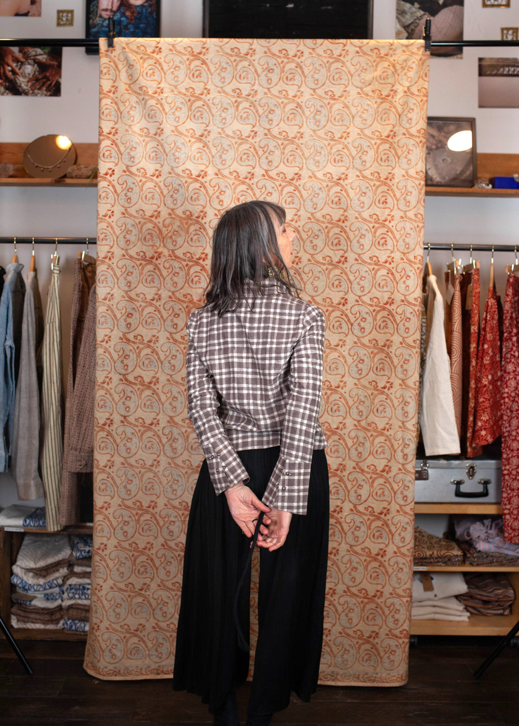 Chemise Bindu V.2 - Coton bio - Imprimé ADRSHY (invisible)