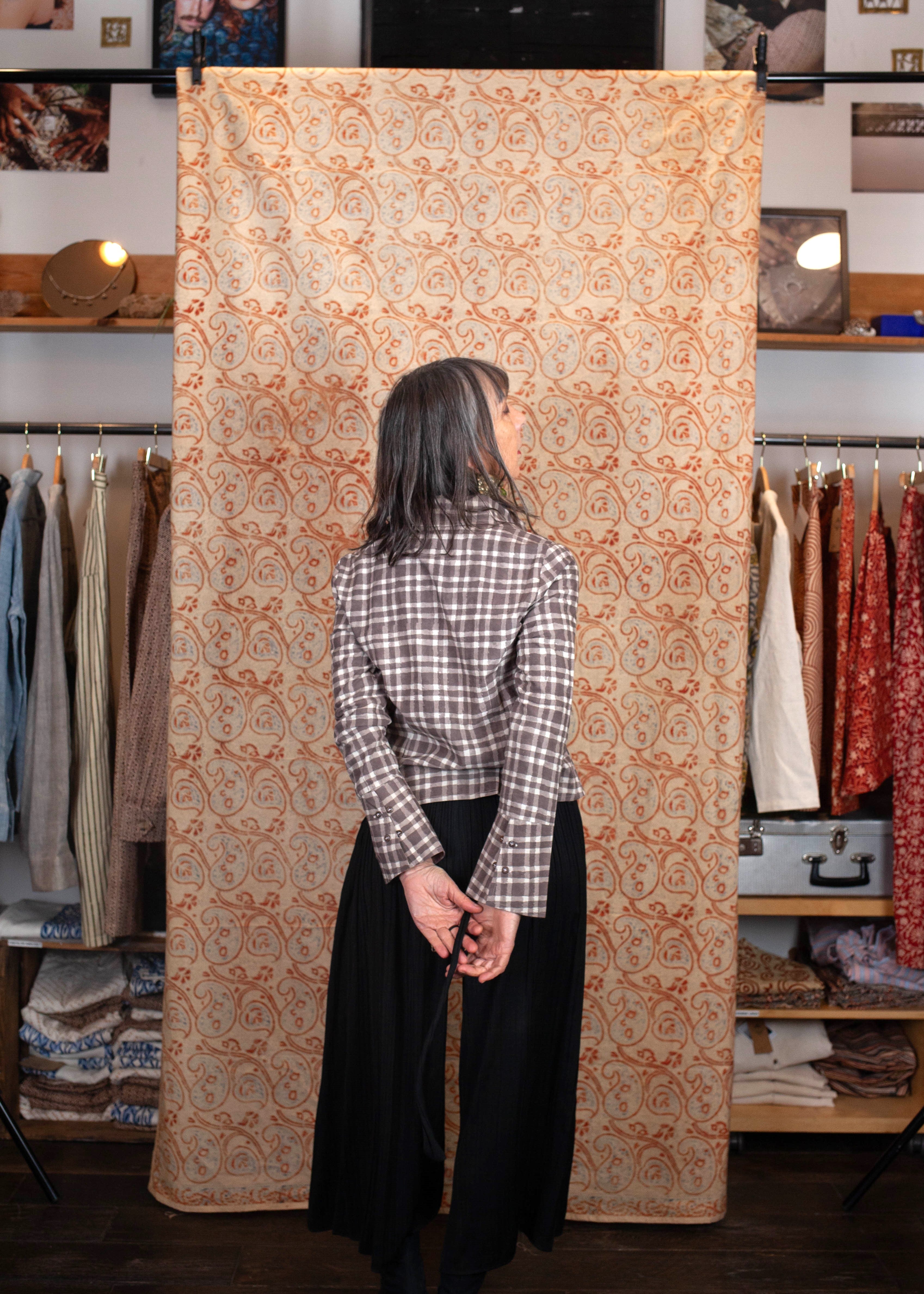 Chemise Bindu V.2 - Coton bio - Imprimé ADRSHY (invisible)