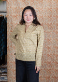 Blouse JAISALMER - Coton bio - Imprimé SAATH (ensemble)