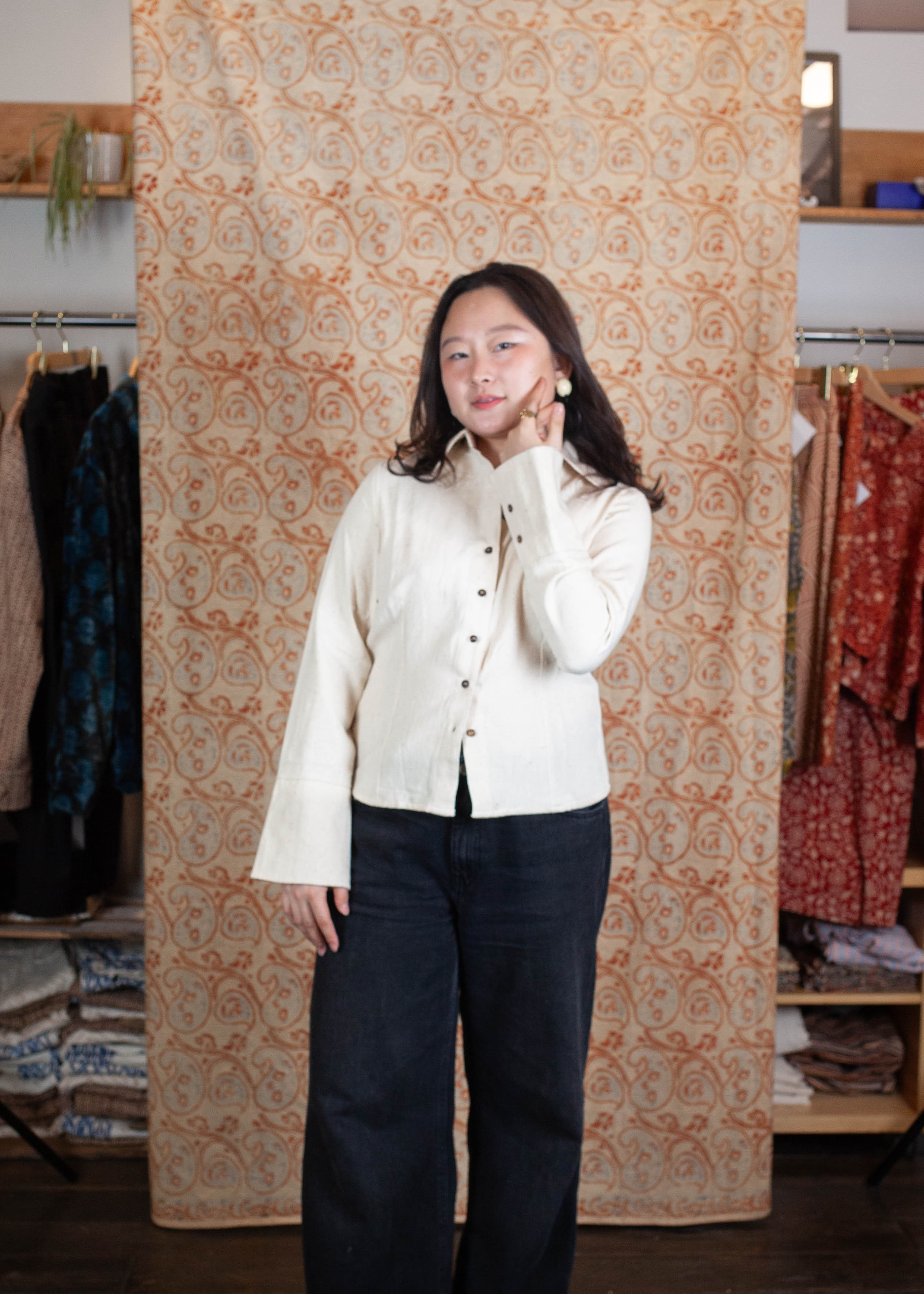 Chemise Bindu V.2 - Kala coton - Coloris NATURE KALA