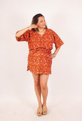 ROBE  CHENNAI - Coton bio - Imprimé KALEE (bourgeon)