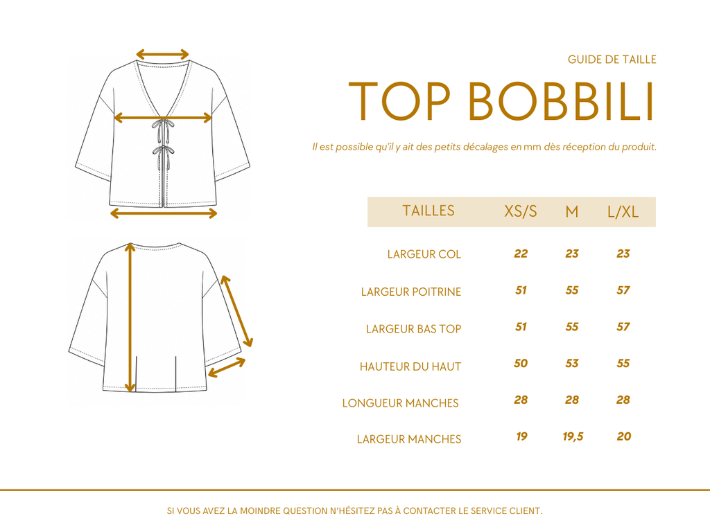 Top BOBBILI - Coton bio - Imprimé KSHAN (l'instant)