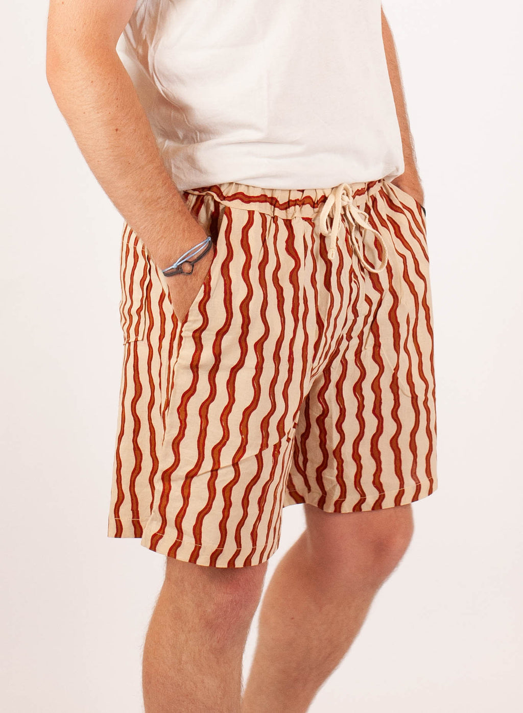 Short Bhuj -Coton bio - Imprimé KSHAN (l'instant)