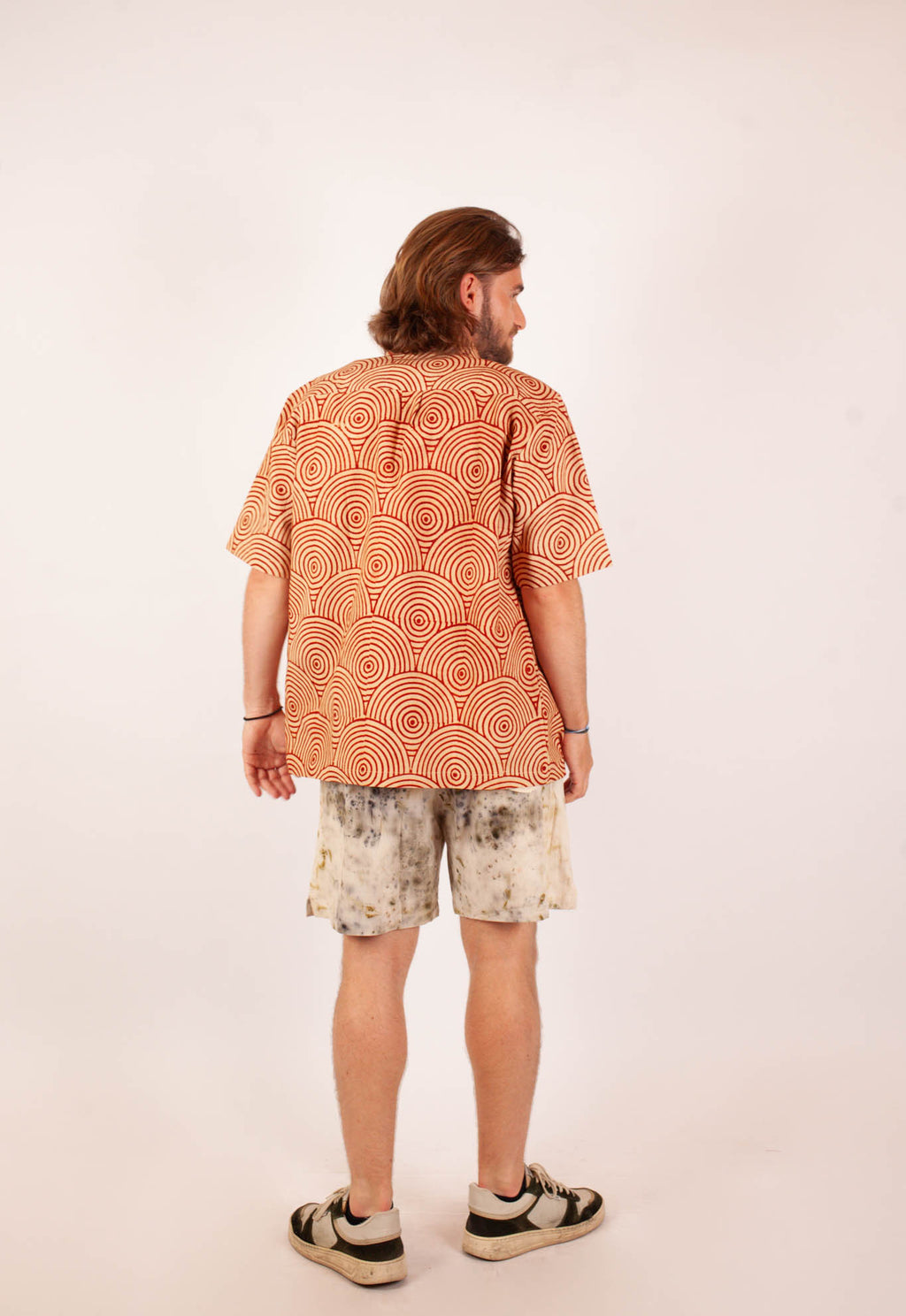 Short Bhuj - Kala coton - Imprimé AANAND (joie)