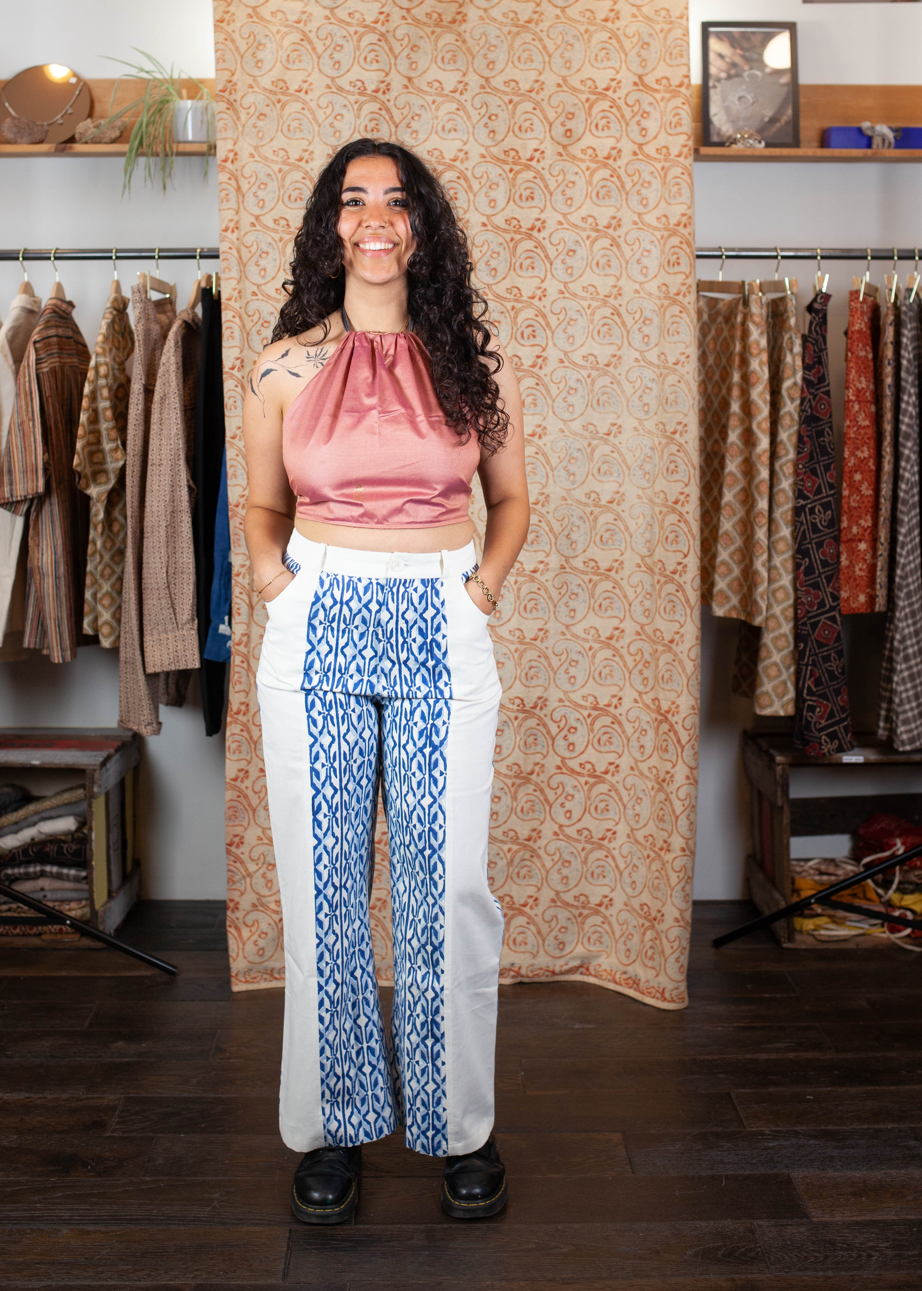 Pantalon GWALIOR - Imprimé Jharana - SS22