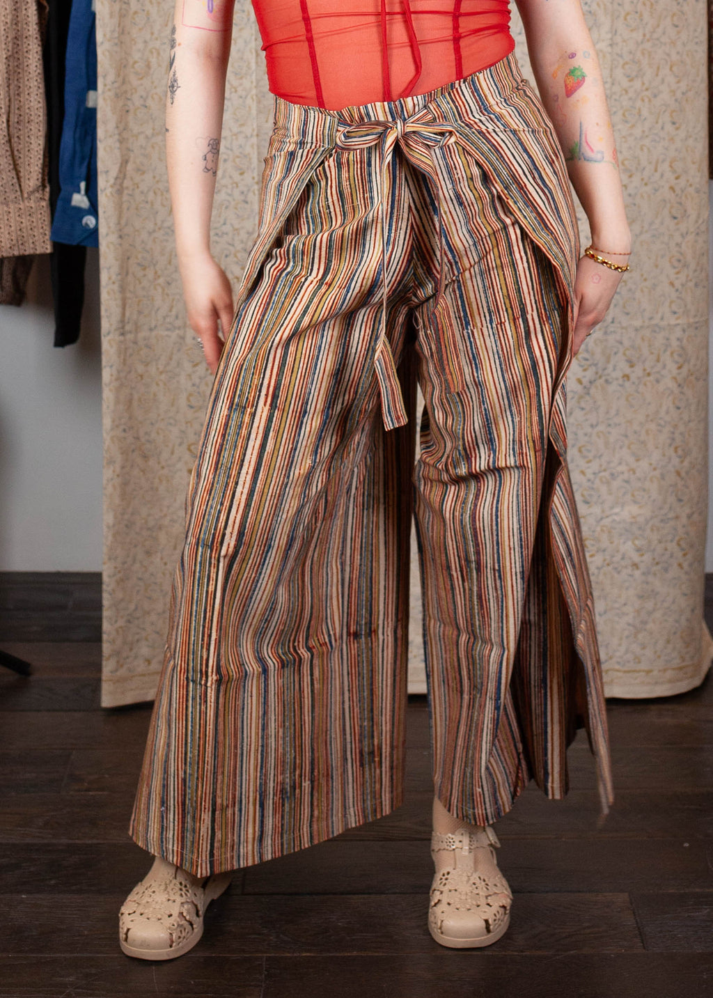 Pantalon Saraswati - Imprimé ARUNACHALA - coton bio