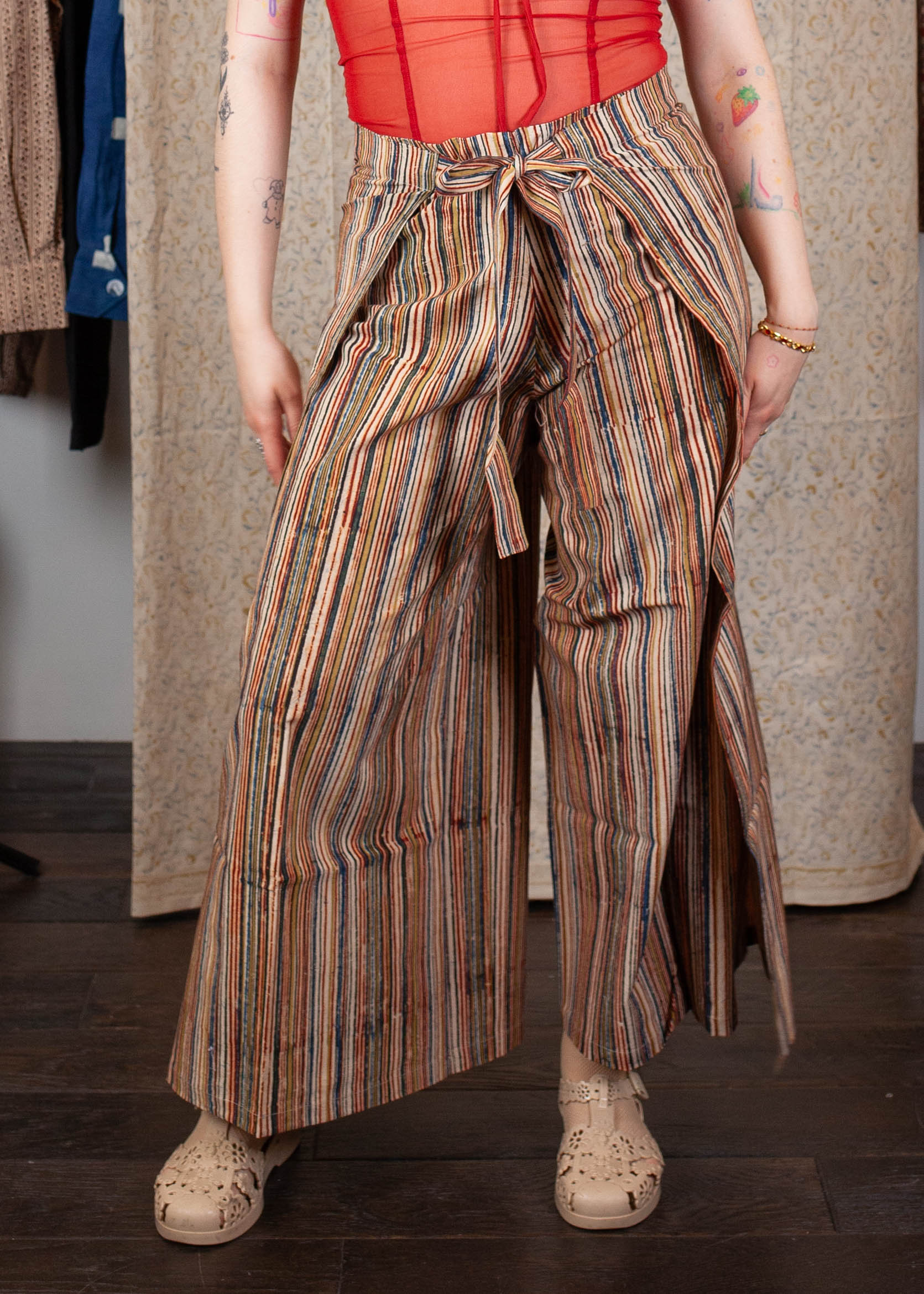Pantalon Saraswati - Imprimé ARUNACHALA - coton bio