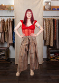 Pantalon Saraswati - Imprimé ARUNACHALA - coton bio