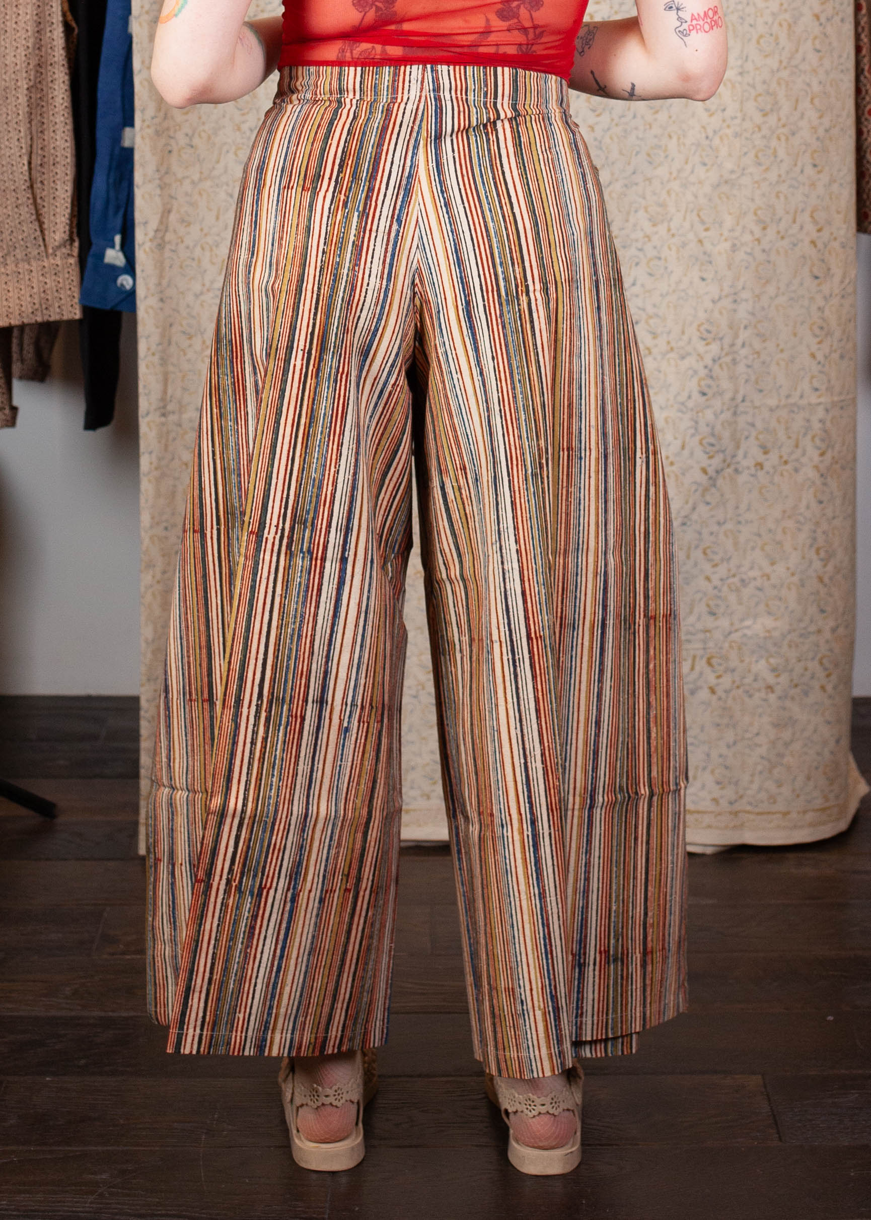 Pantalon Saraswati - Imprimé ARUNACHALA - coton bio
