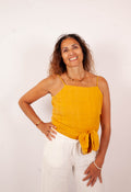 Top Mounica -Orange Kala