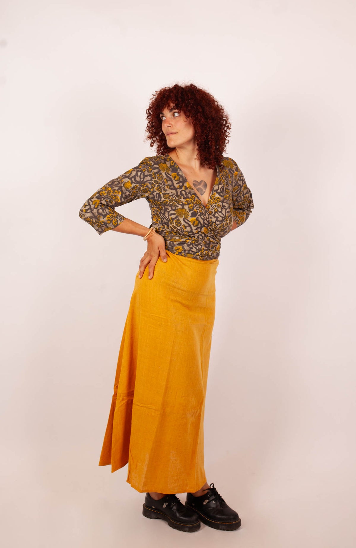 Jupe BAGEPALLI - Orange Kala