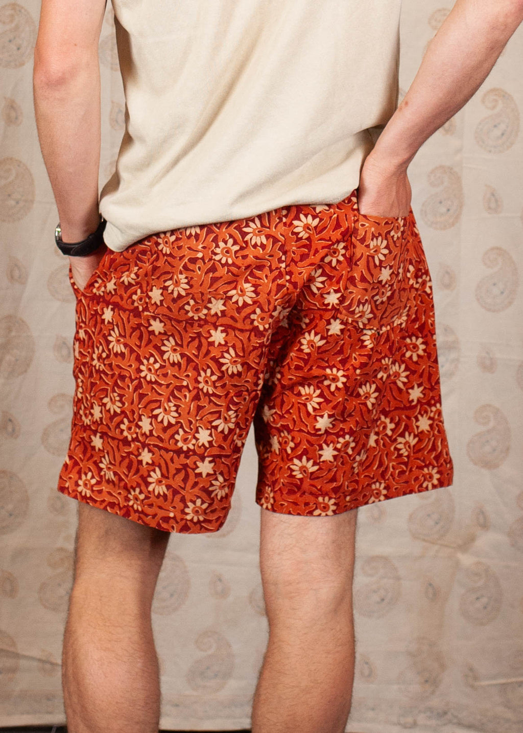 Short Bhuj -Coton bio - Imprimé KALEE (bourgeon)