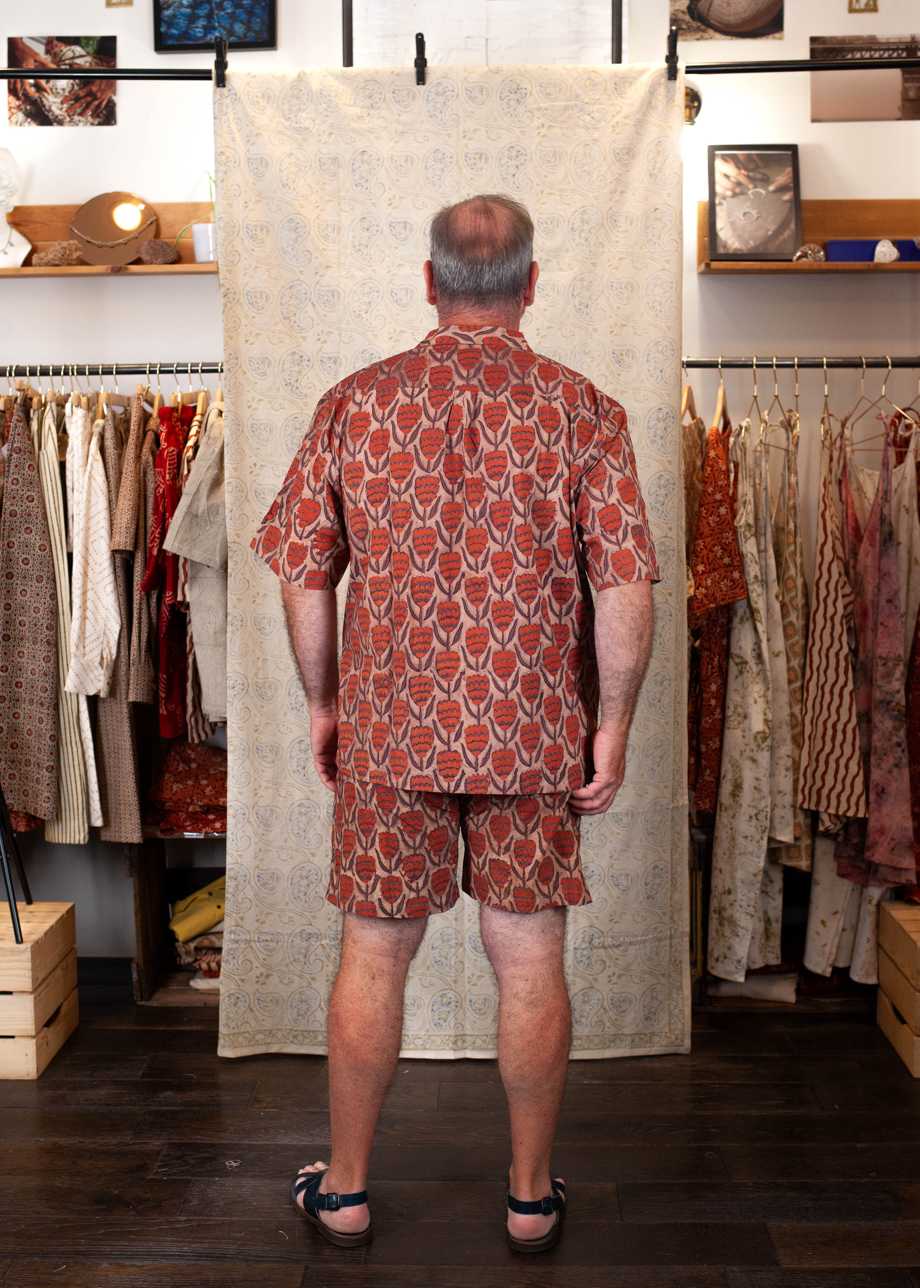 Chemise Linga - COTON BIO - Imprimé TYOOLIP (TULIPE)