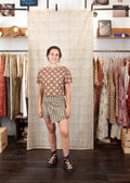 Short KANPUR - Coton bio - Coloris JASMIN