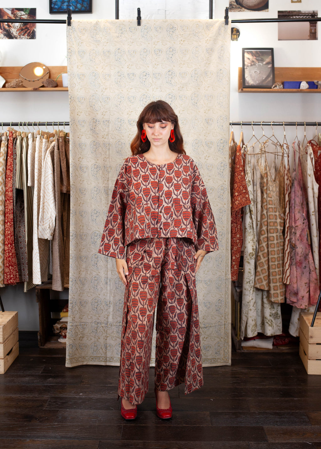 Bolero COCHIN - Coton bio - Imprimé TYOOLIP