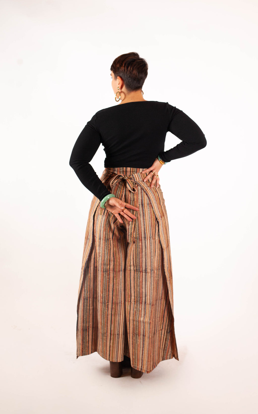 Pantalon Saraswati - Imprimé ARUNACHALA - coton bio