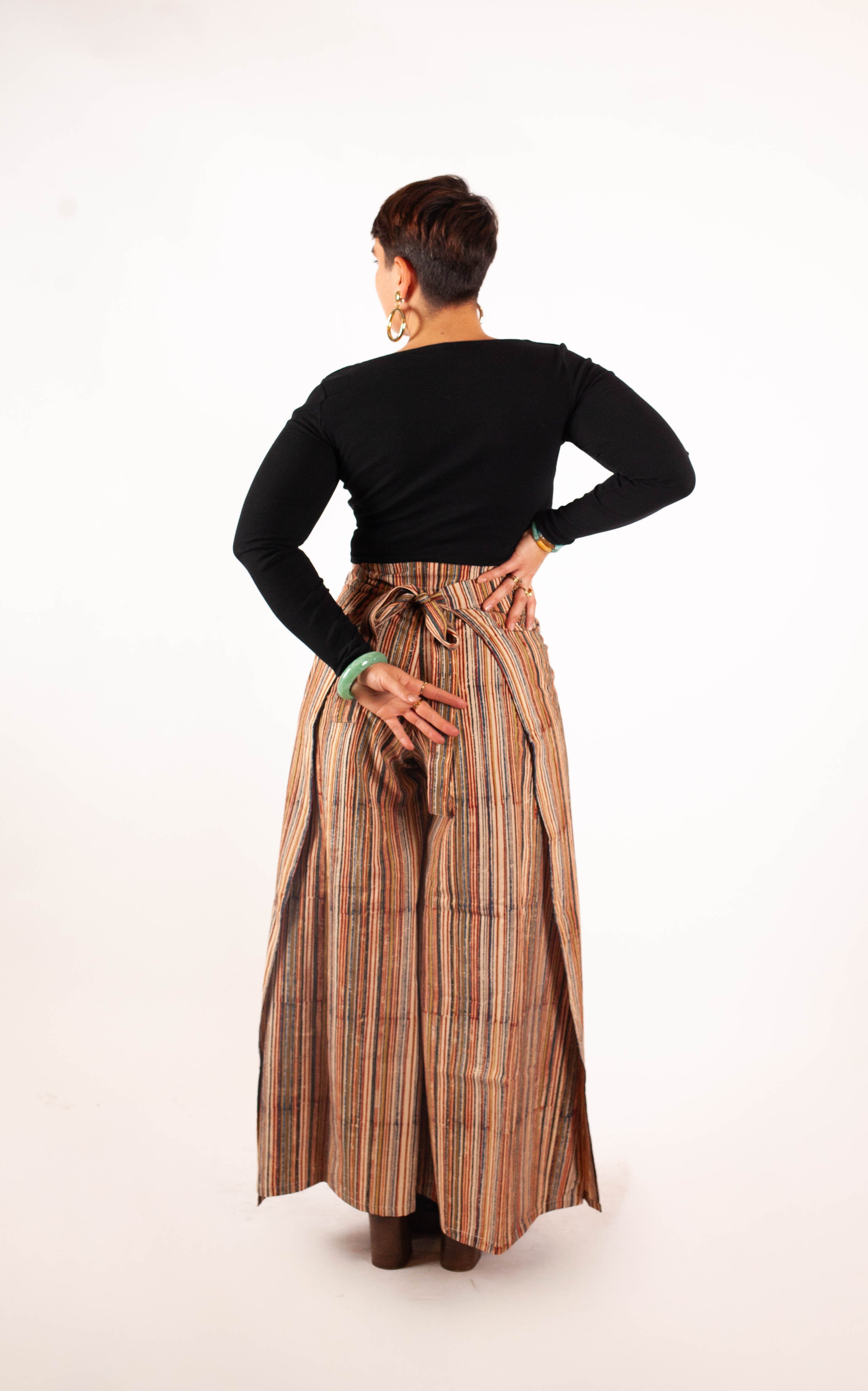Pantalon Saraswati - Imprimé ARUNACHALA - coton bio